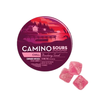 Chill | Strawberry Sunset Sours Gummies | 200mg | 20ct | 10mg/ea