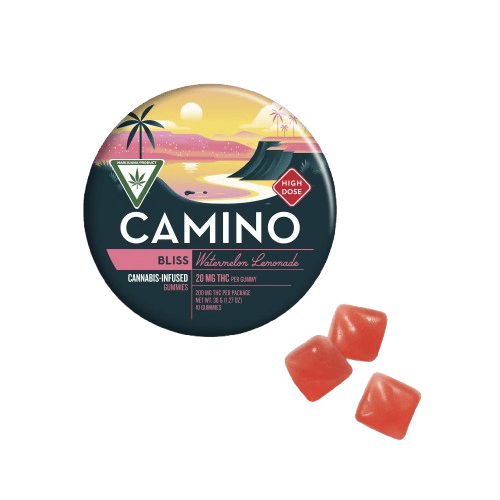 Bliss | Watermelon Lemonade Gummies | 200mg | 10ct | 20mg/ea