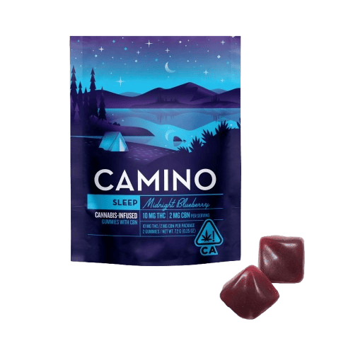 Sleep | Midnight Blueberry THC:CBN 5:1 Gummies | 10mg | 2ct | 5mg/ea