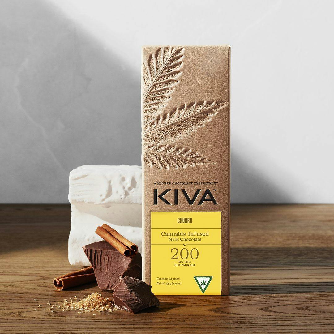Churro Milk Chocolate Bar | 200mg | 20ct | 10mg/ea