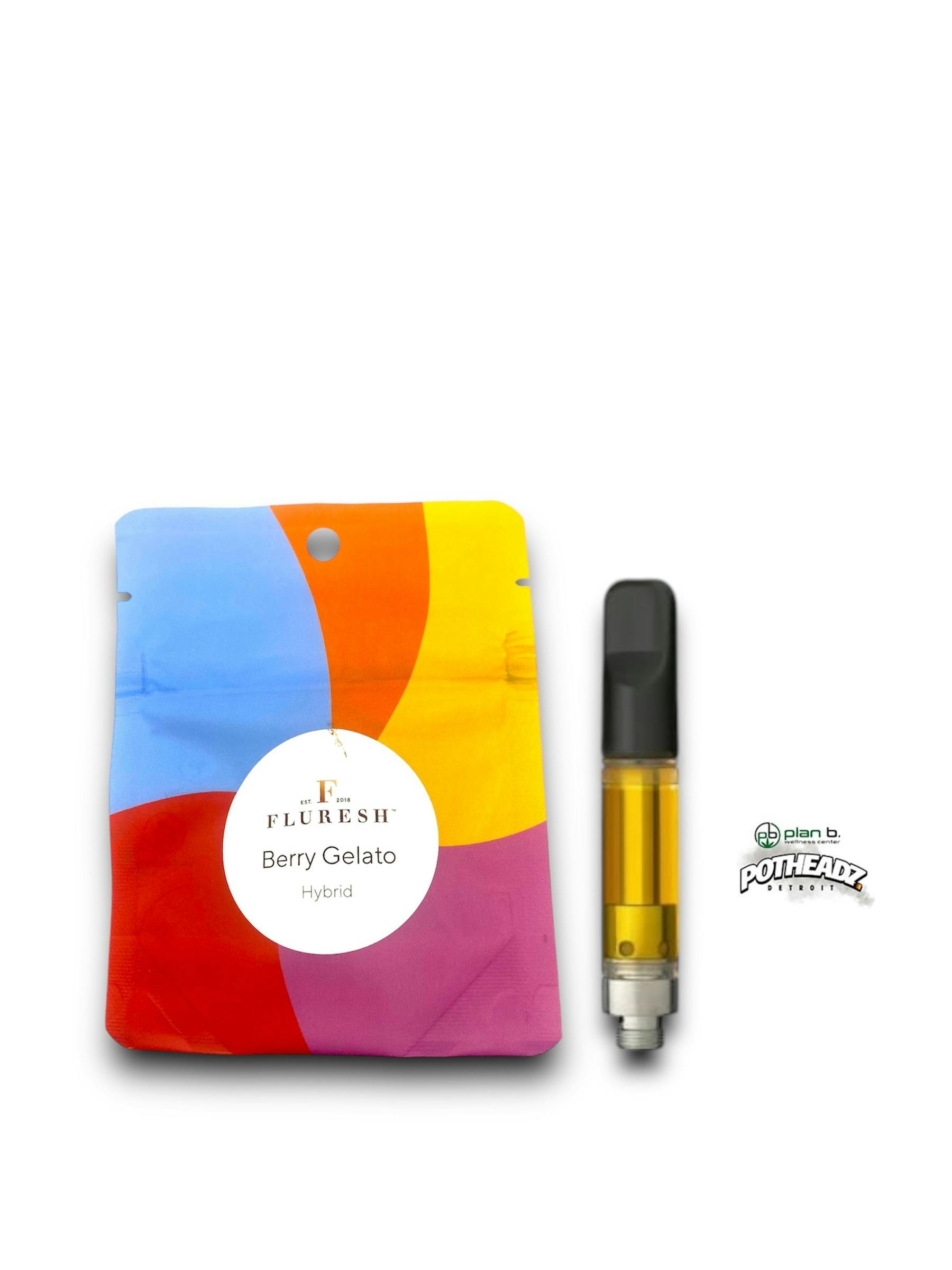 Fluresh - Berry Gelato - 1G Cartridge