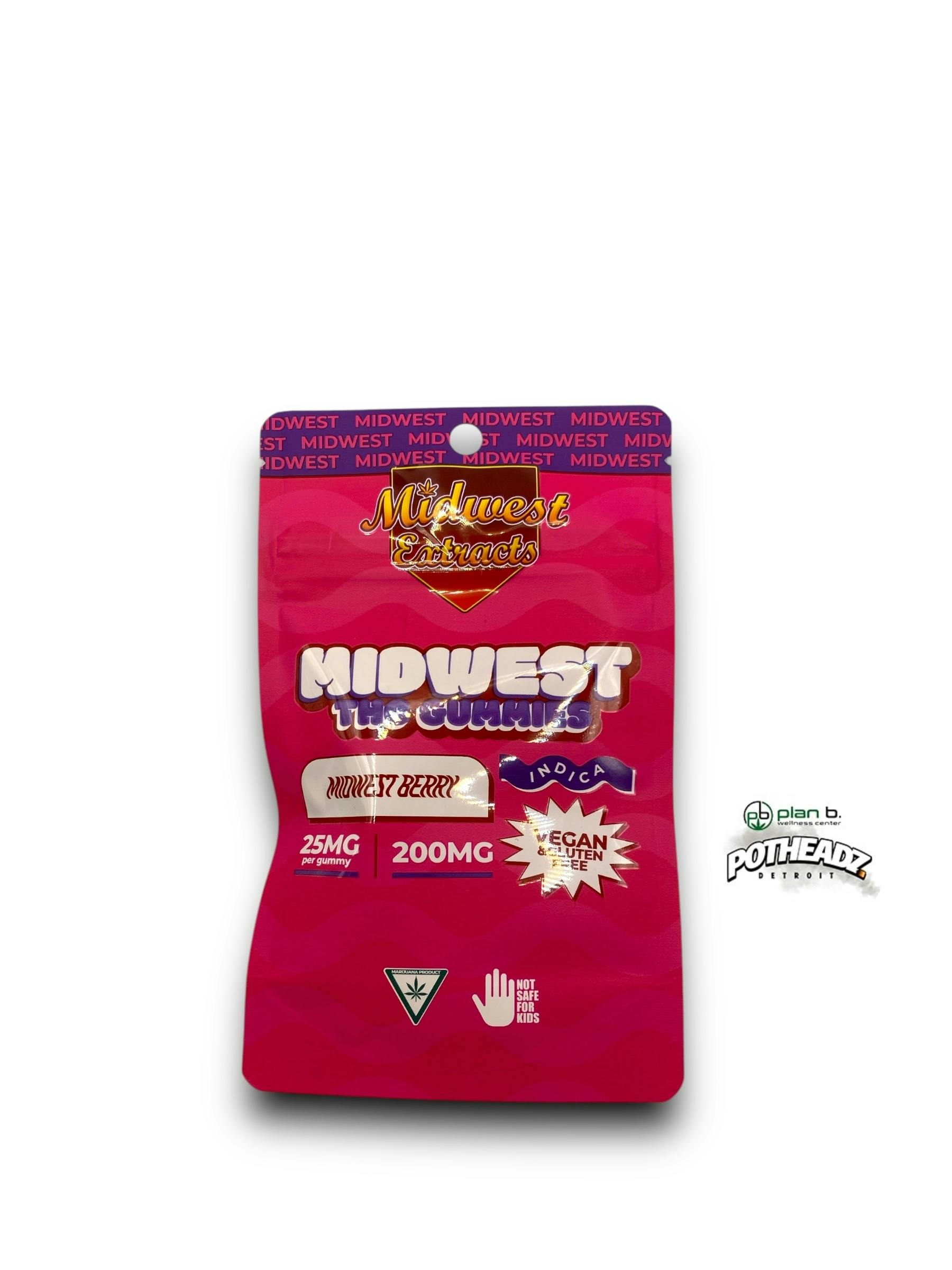 Midwest Berry - 200mg gummies