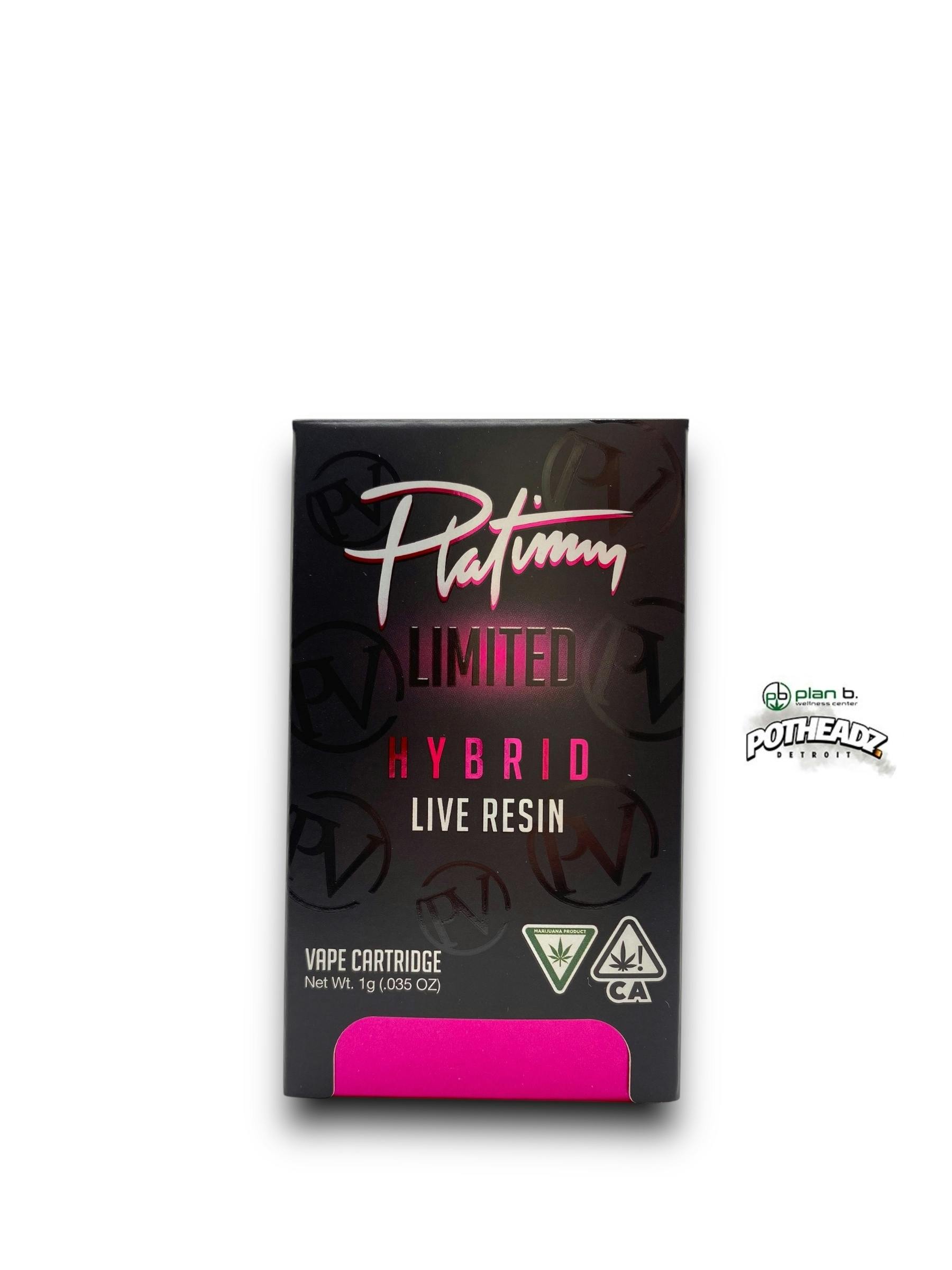 Platinum Vape - Cherry Zlushie 1G Live Resin 510