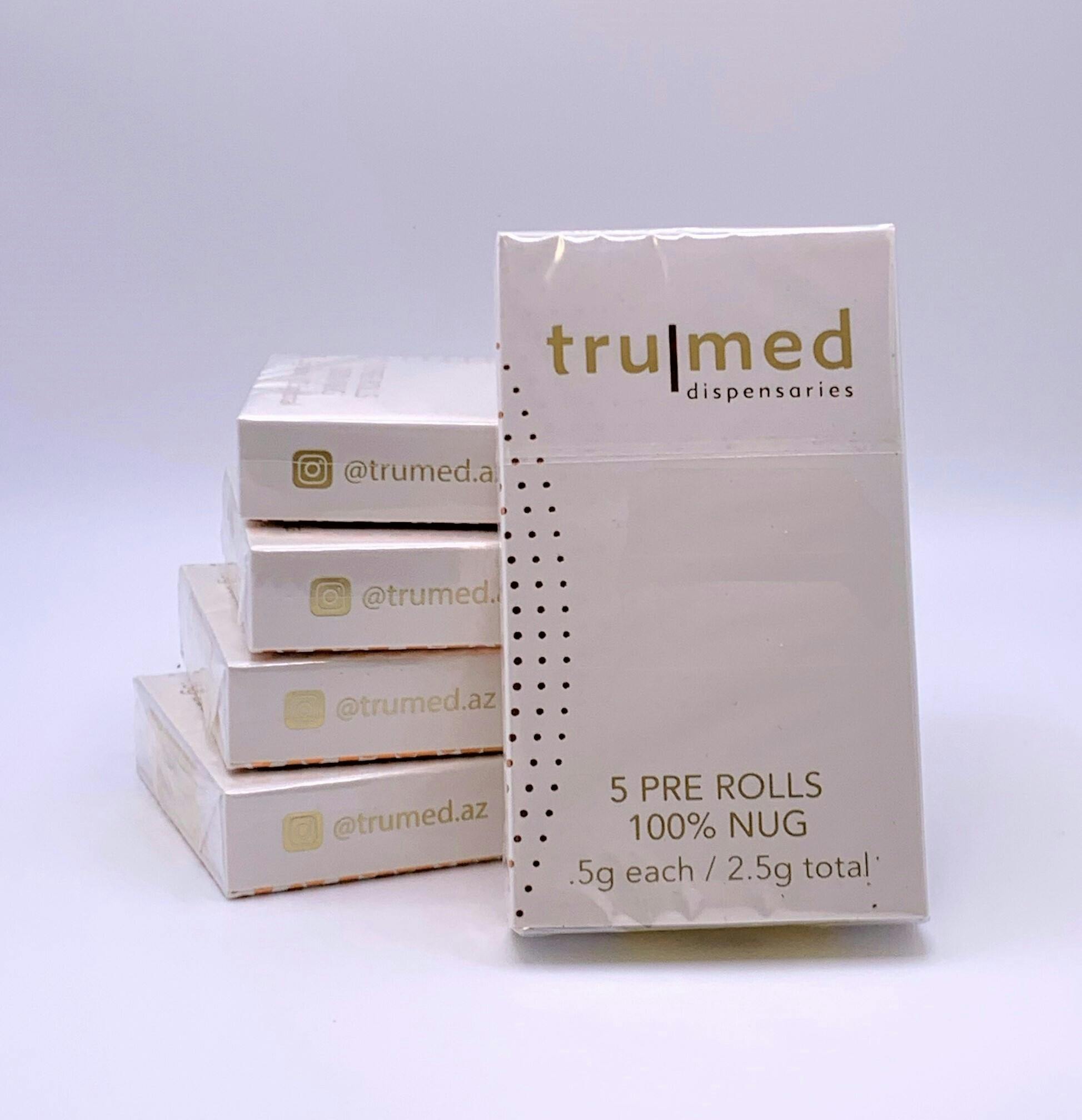 TM 5 Pack NUG .5g Pre Rolls