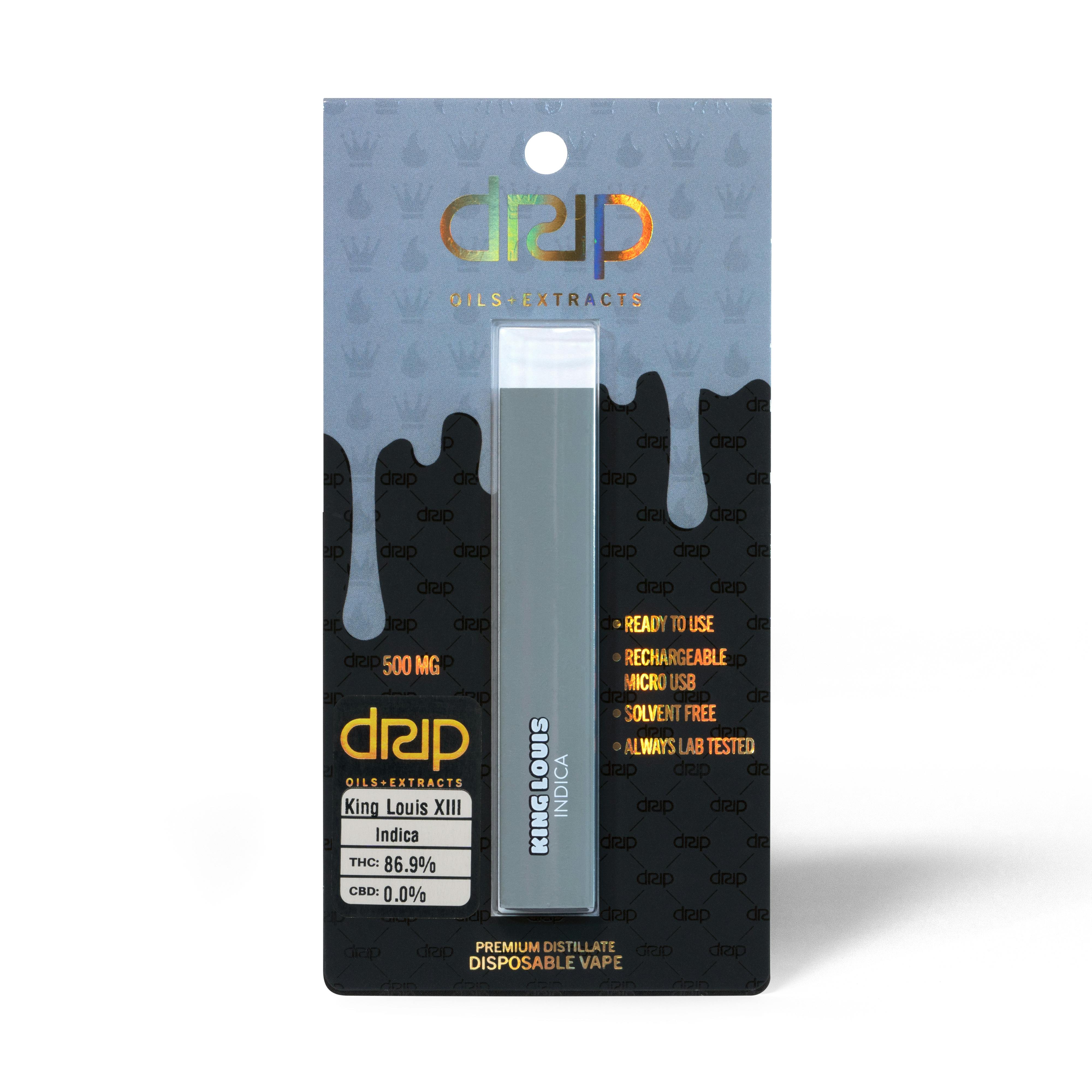DRIP 500mg Disposable Vape (King Louis)