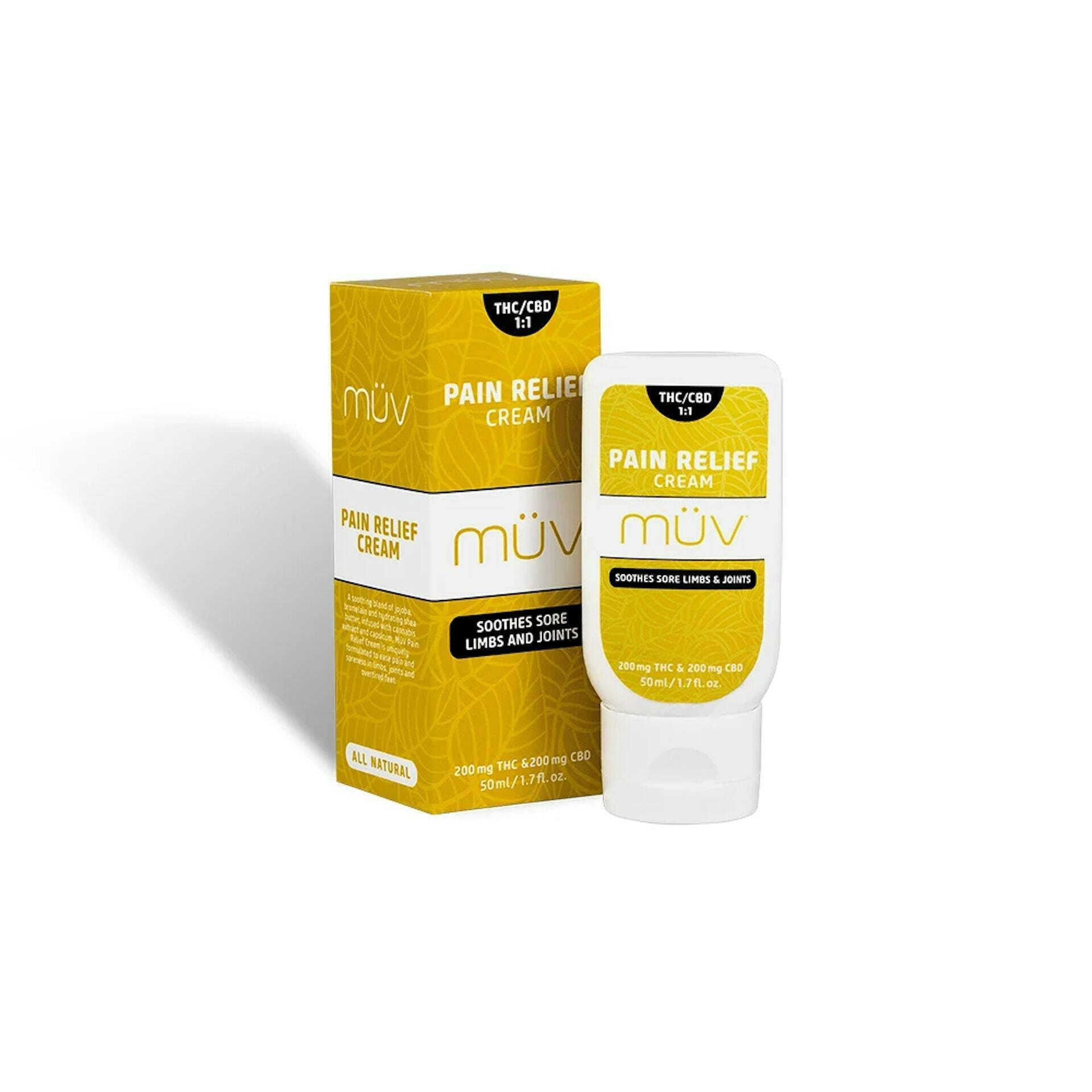 MÜV Pain Relief Cream - 1:1