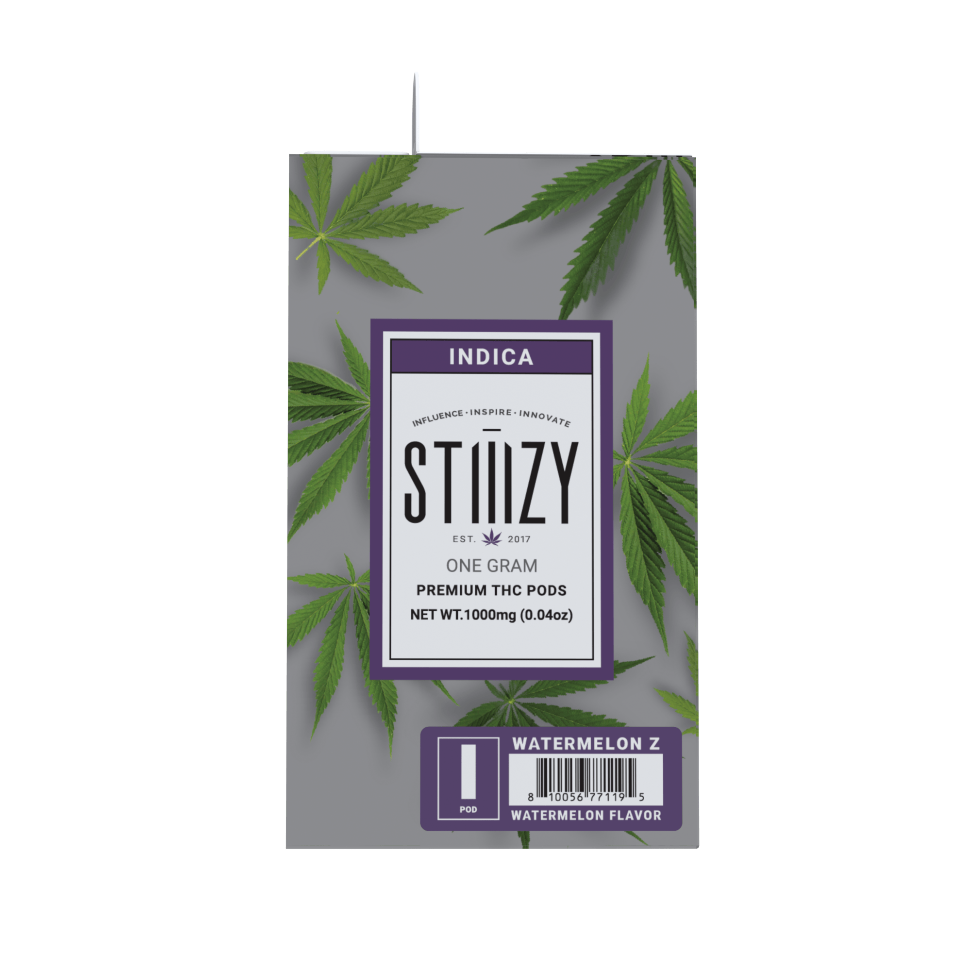 Vape Cartridge - WATERMELON Z 1G Original THC Pod - STIIIZY