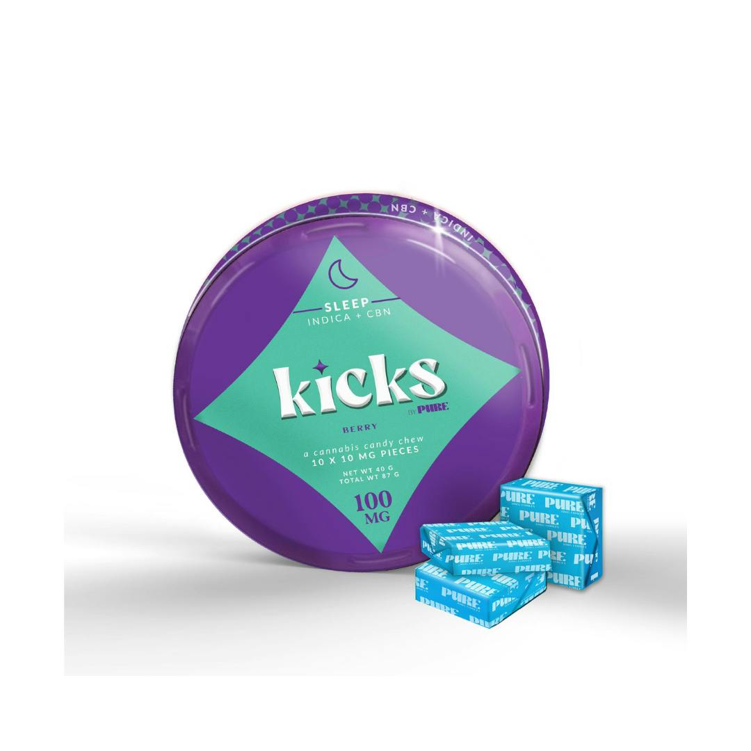 Kicks Sleep 2:1 100mg THC, 50mg CBN