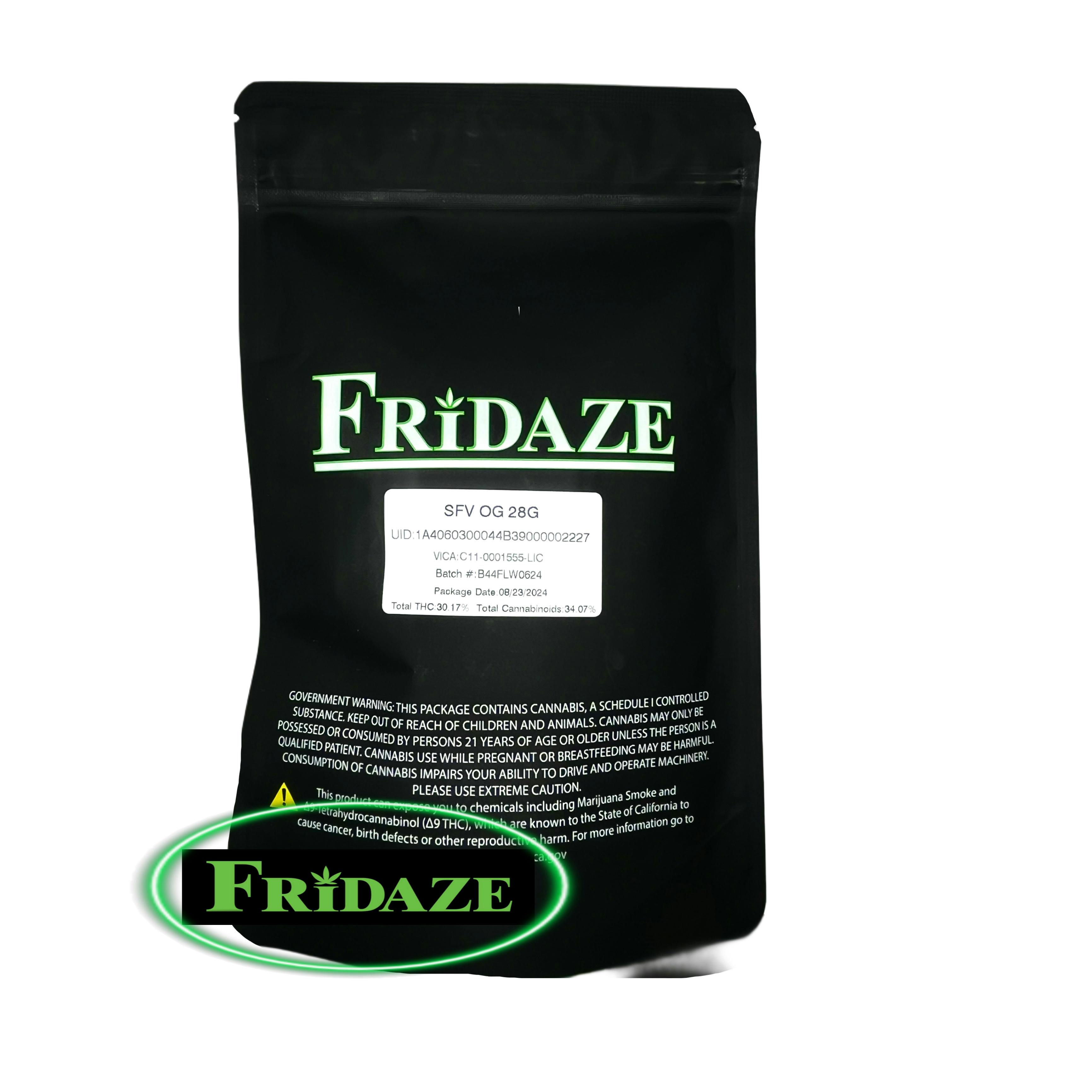 Fridaze House Flower “SFV OG” 28G
