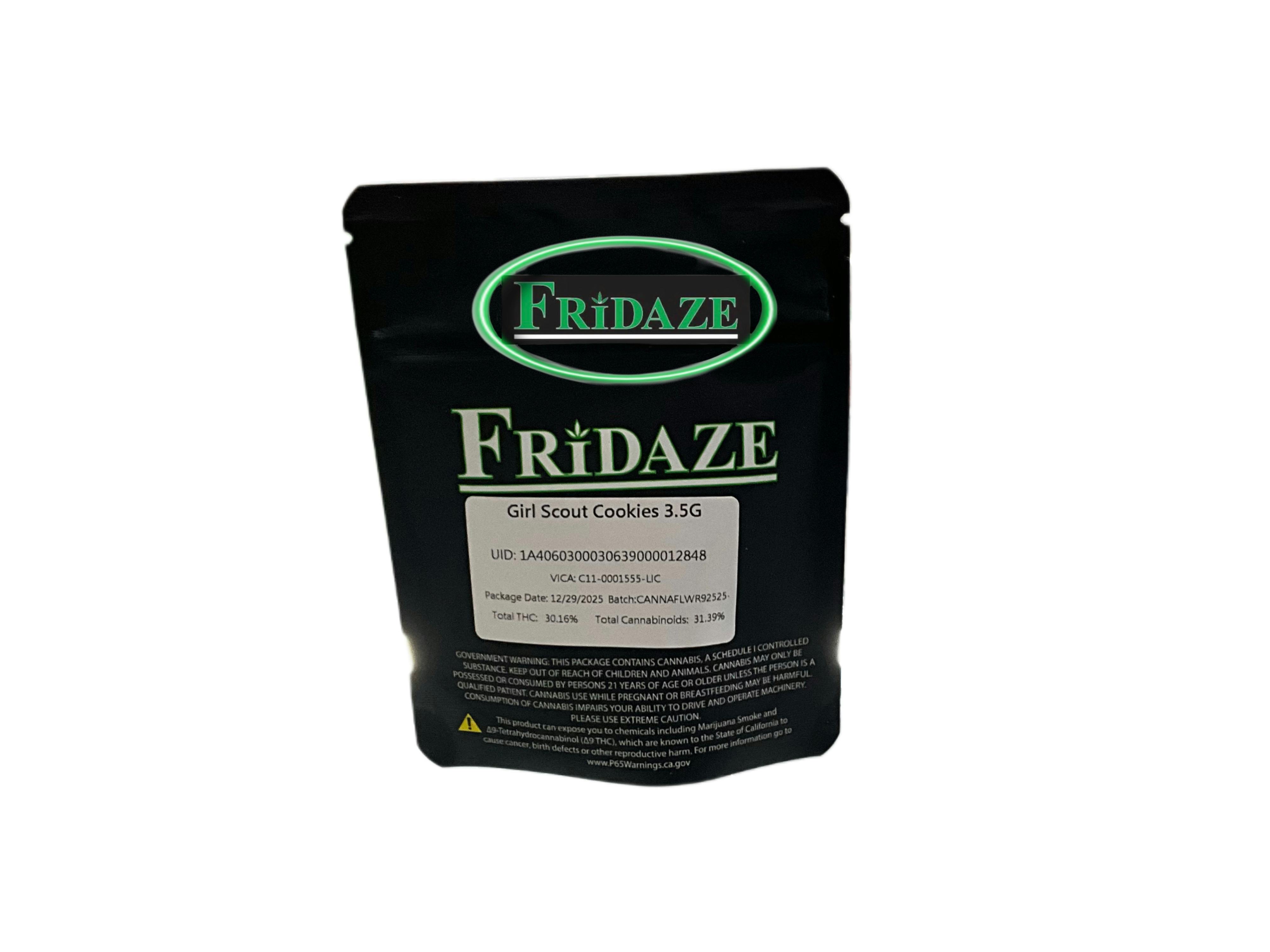 Fridaze House — Girl Scout Cookies