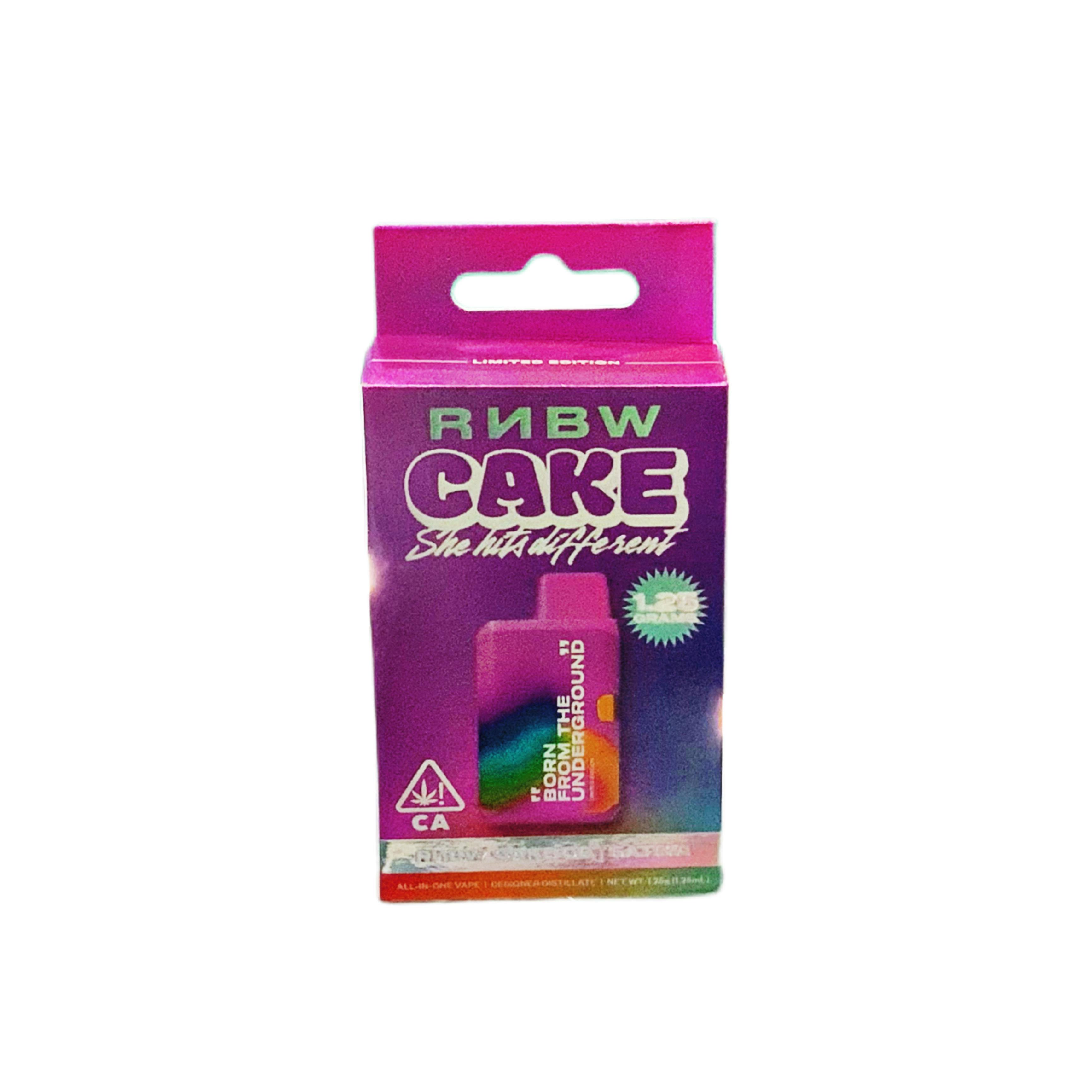 CAKE x RNBW | RNBW CAKE OG | Disposable | 1.25g