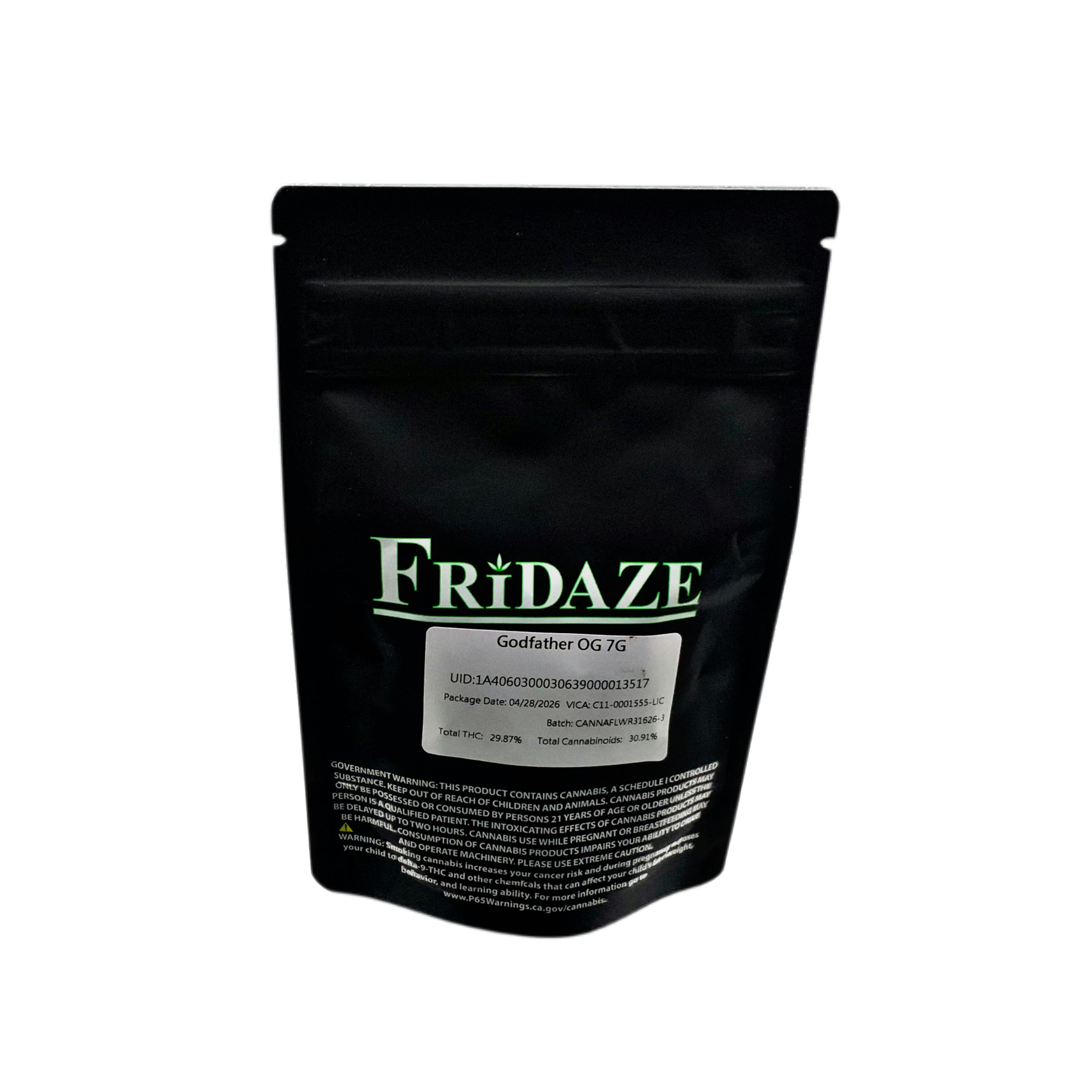Fridaze House — Godfather OG