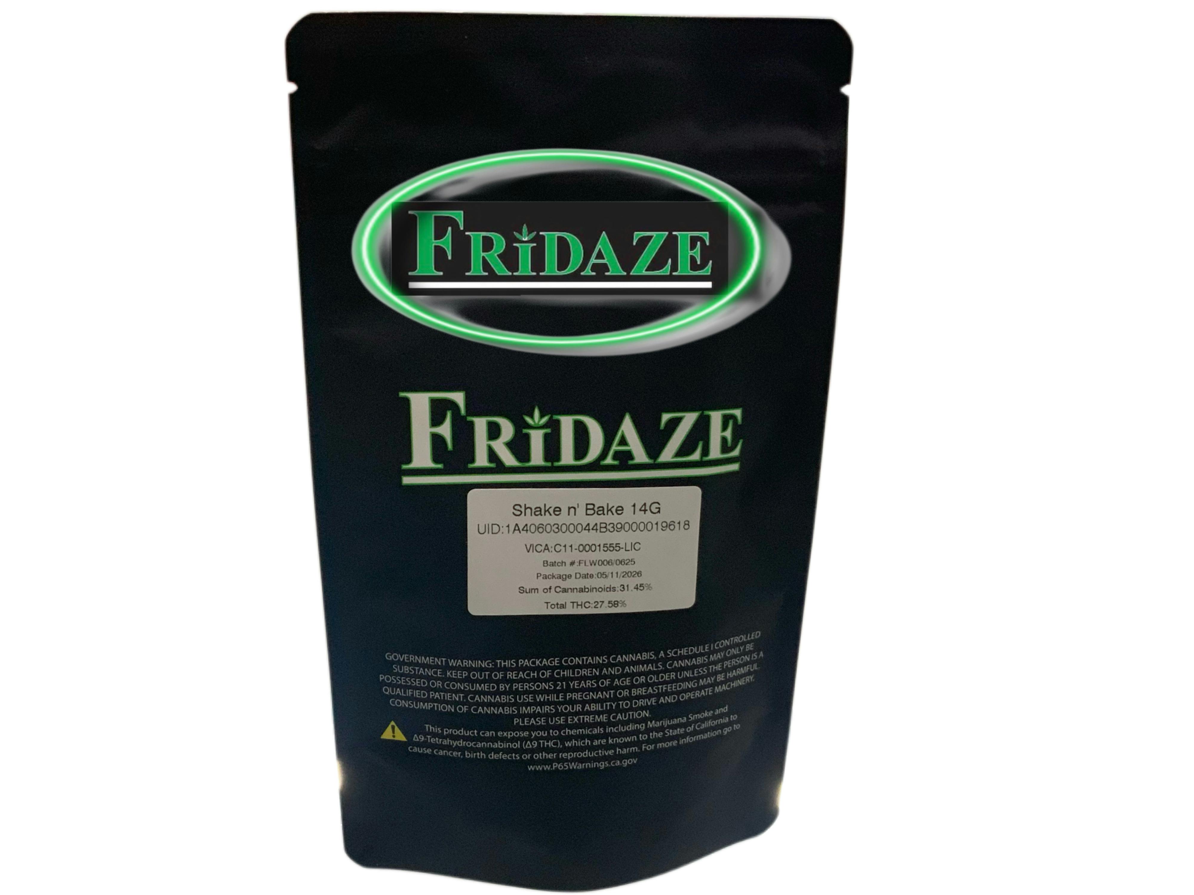 Fridaze House — N Bake