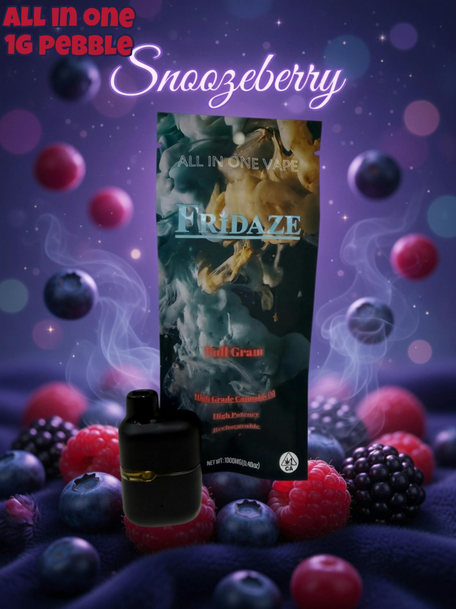 1G: Snoozeberry Fridaze Pebble