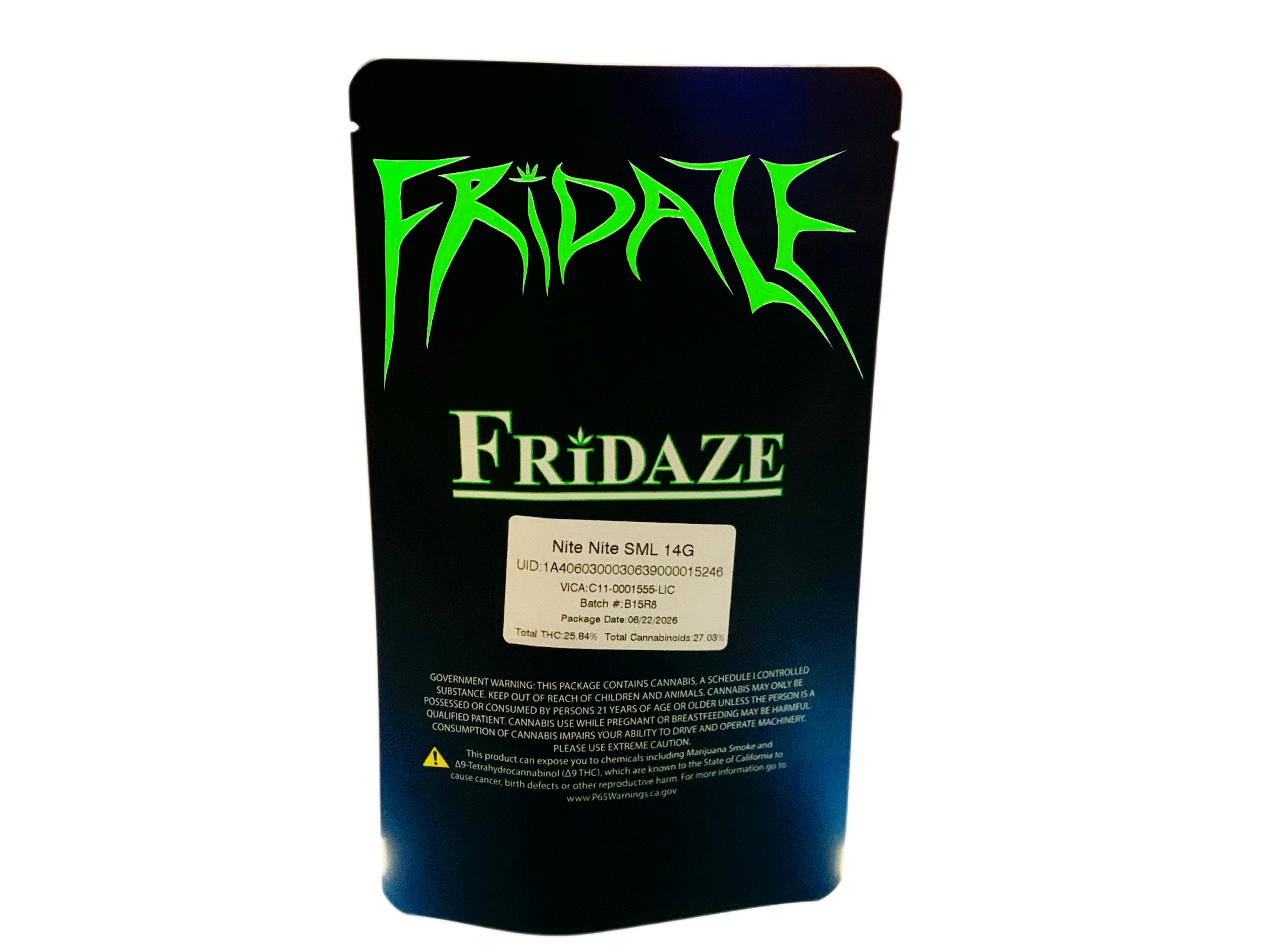 Fridaze House: Nite Nite Sml