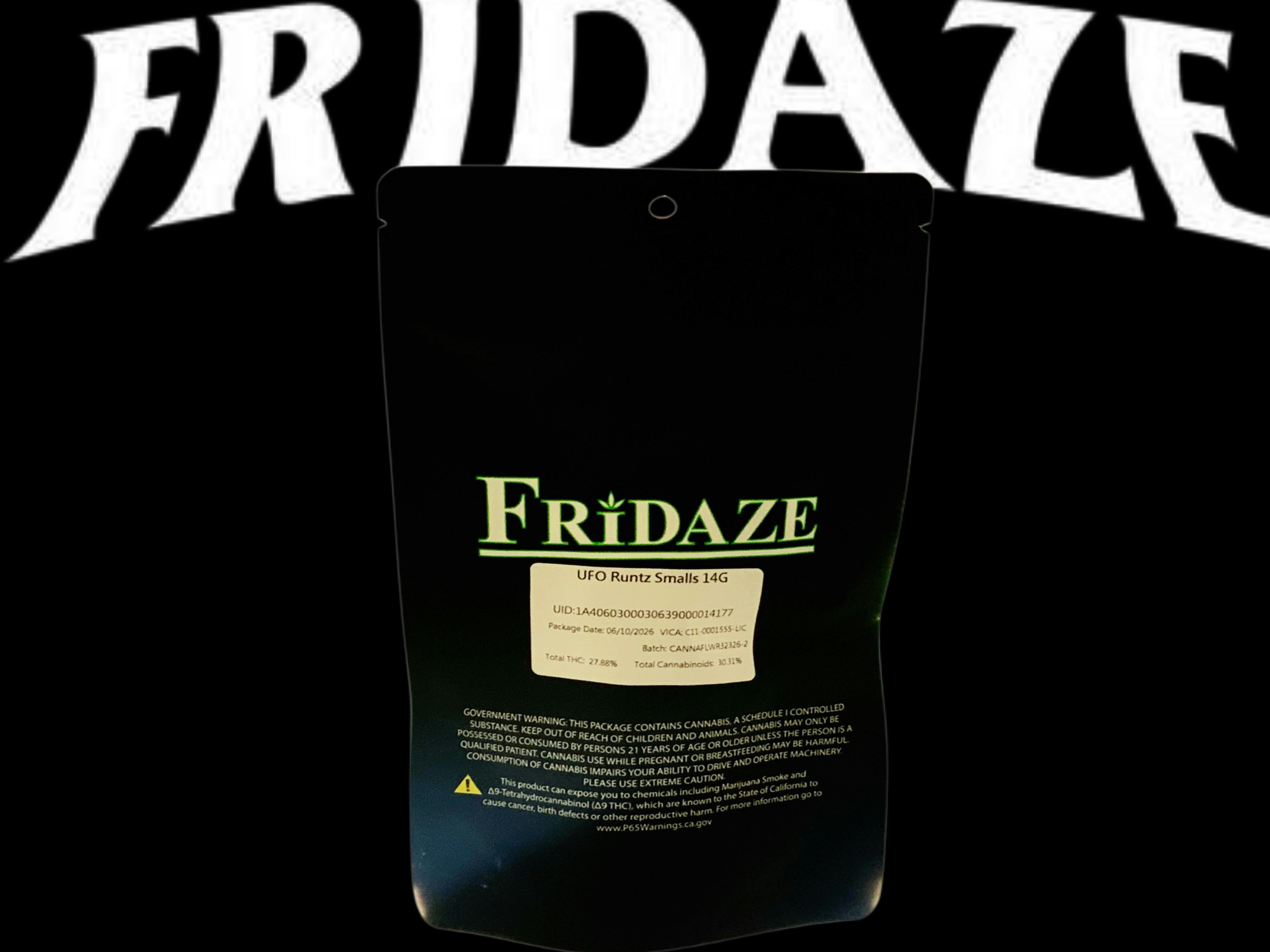 Fridaze House: Ufo Runtz Sml