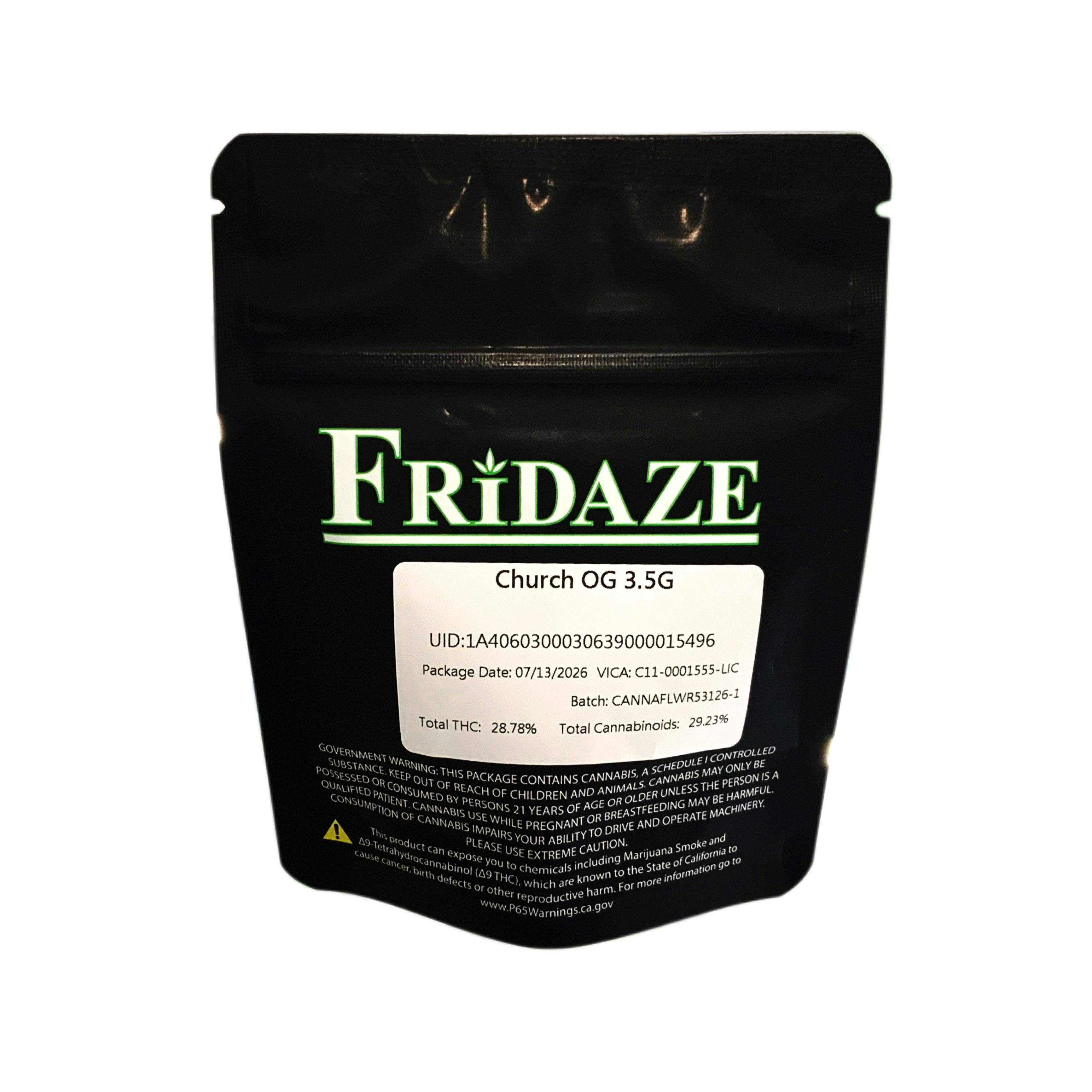 Fridaze House: Church OG