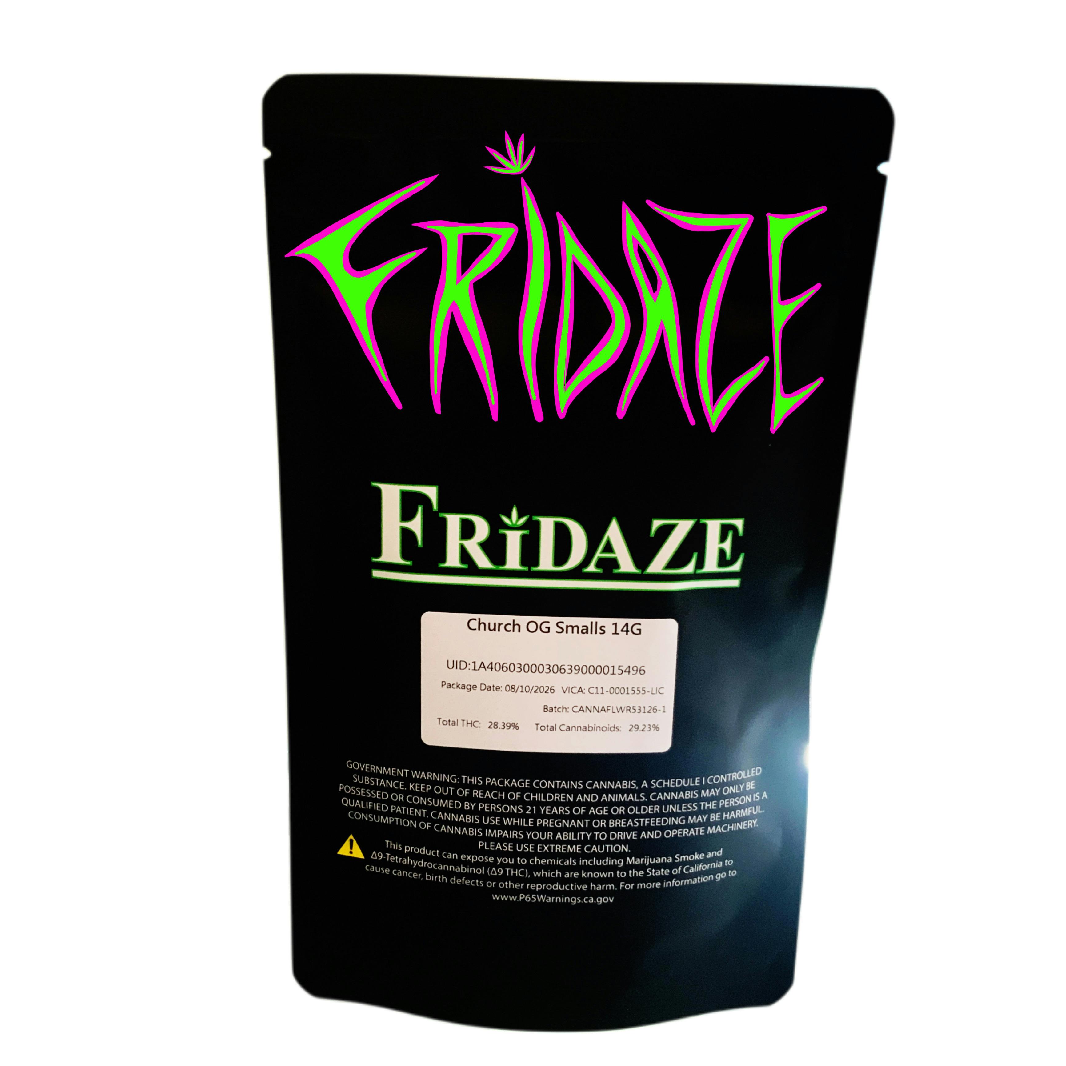 Fridaze House: Church OG Sml