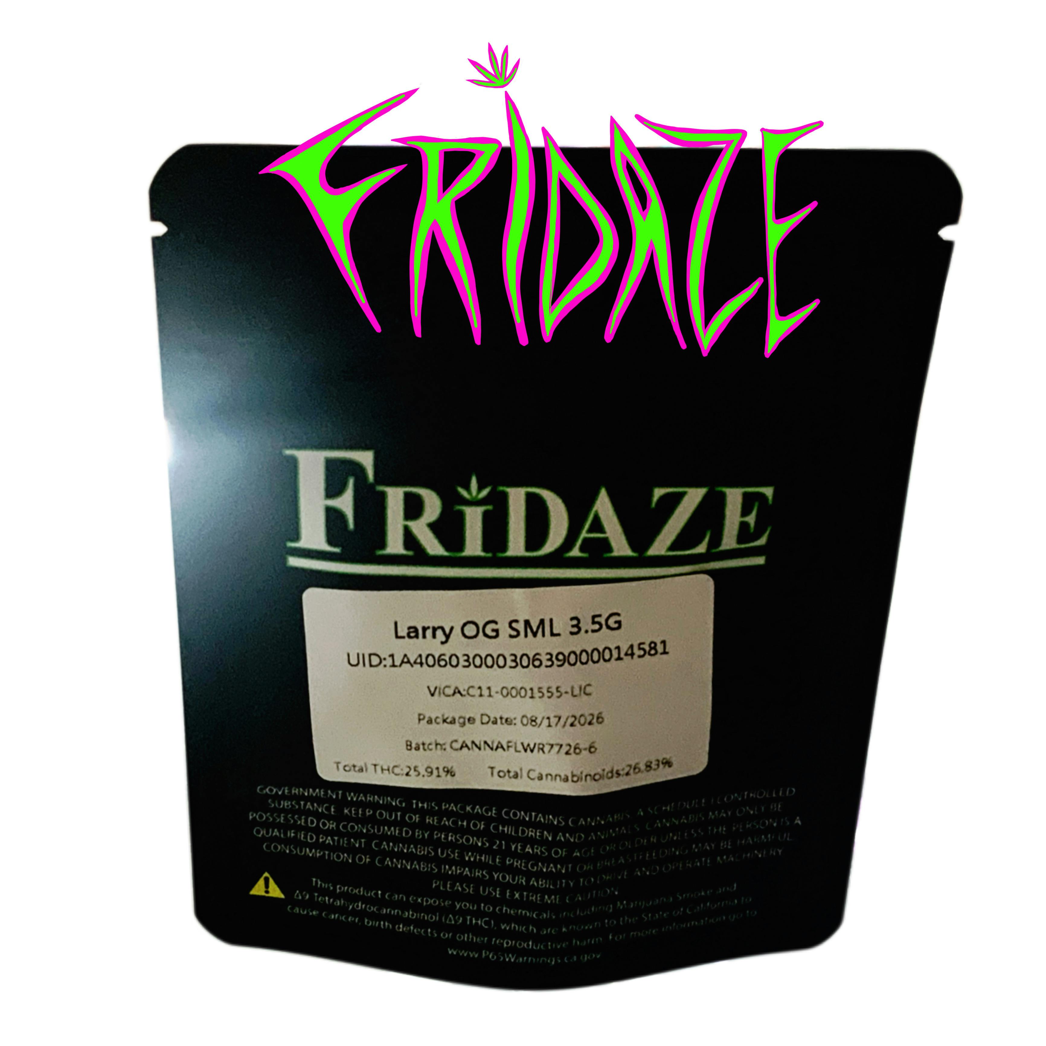 Fridaze House: Larry OG Smls