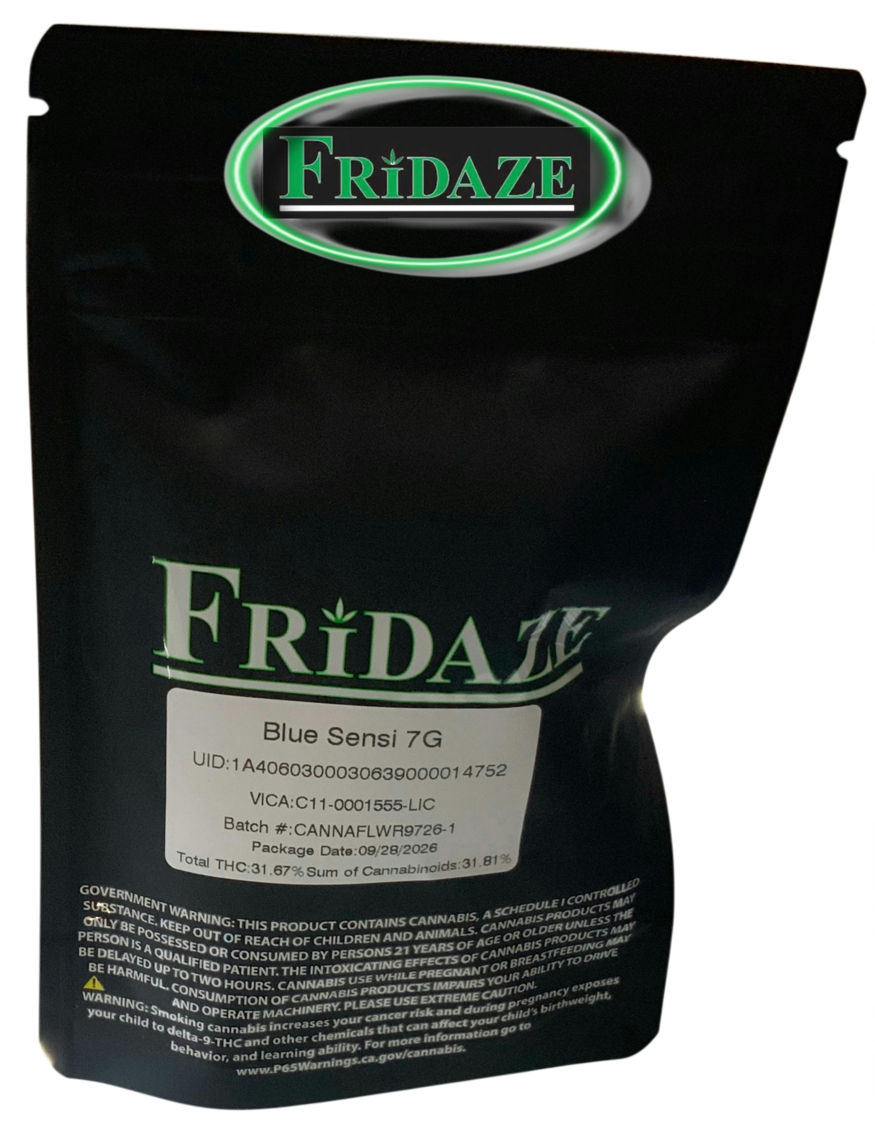 Fridaze House Flower “Blue Sensi” 7G