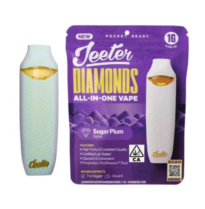 Jeeter | Sugar Plum | Diamonds Disposable | 1g
