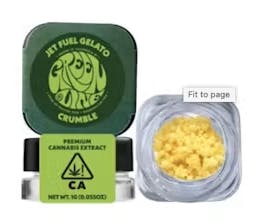 Jet Fuel Gelato - Crumble - Hybrid - 1g