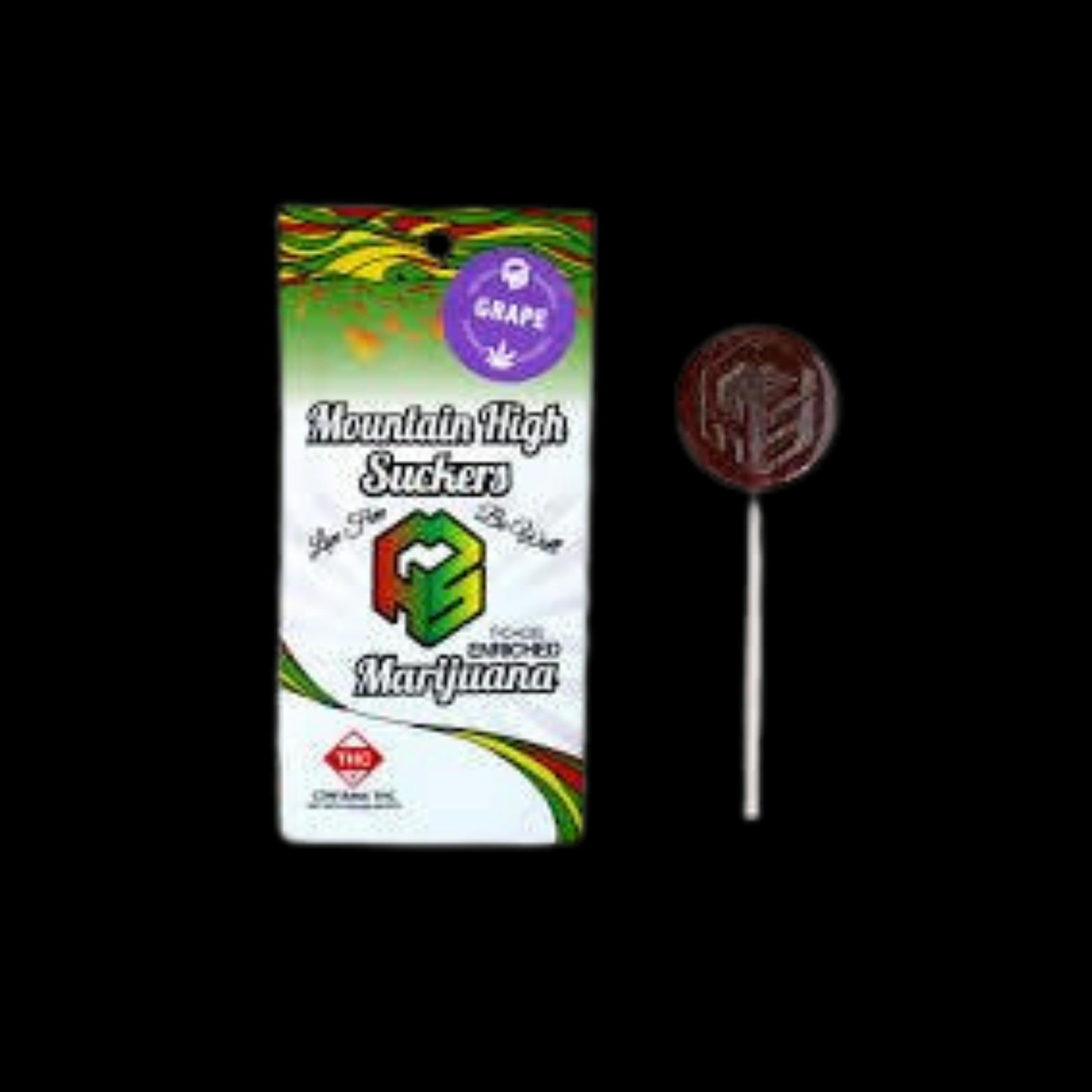 Mountain High Suckers - 10 mg Grape