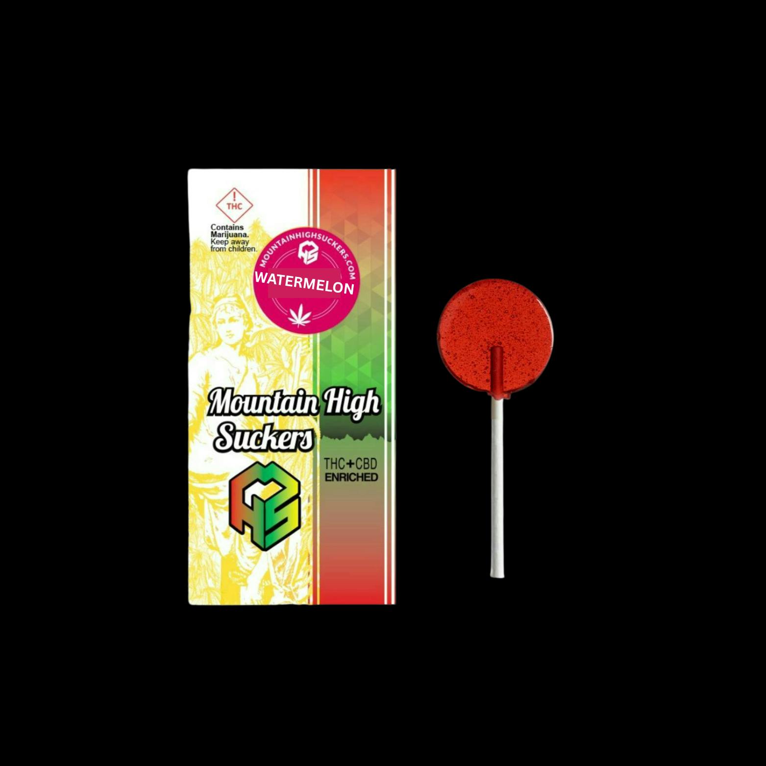 Mountain High Suckers - 10 mg Watermelon