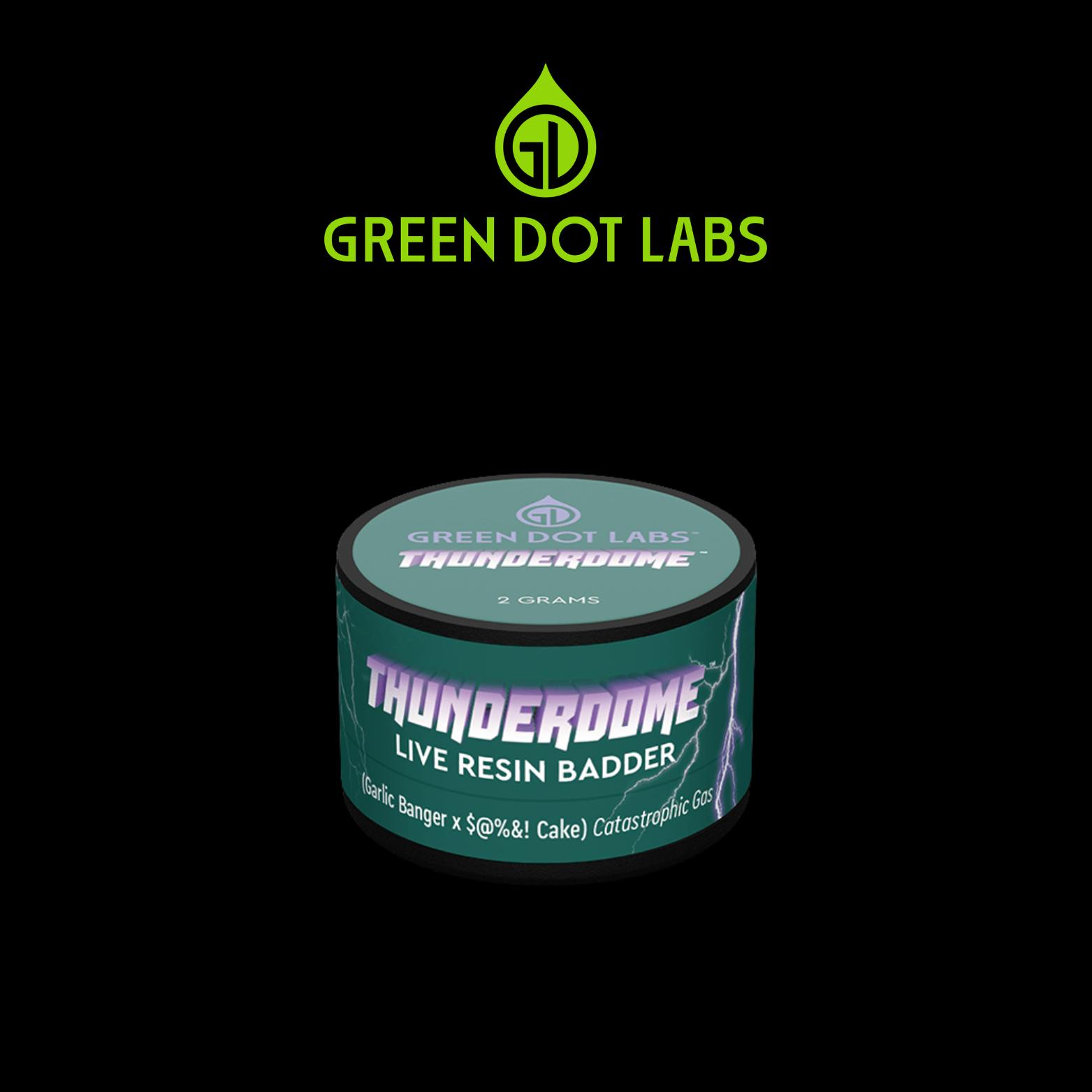 Green Dot Labs - Thunderdome - Live Rosin Badder - 1g