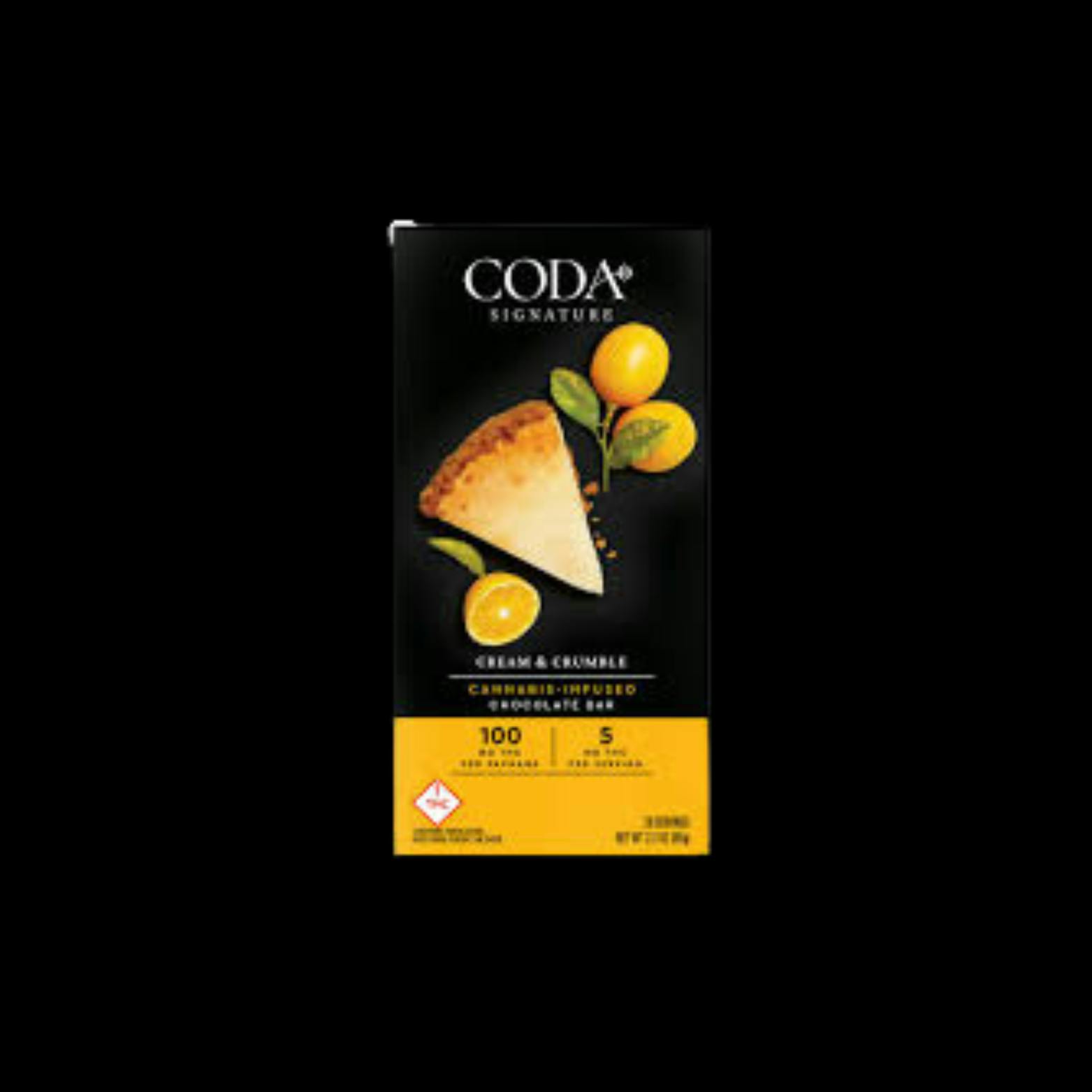 Coda Bars - Cream & Crumble - 100mg THC
