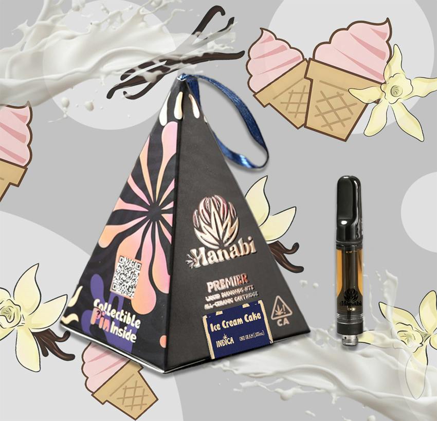 Hanabi | Ice Cream Cake | Premier Cartridge | 1g