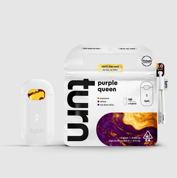 Purple Queen | 100% Live Resin | AIO | Sativa-Hybrid