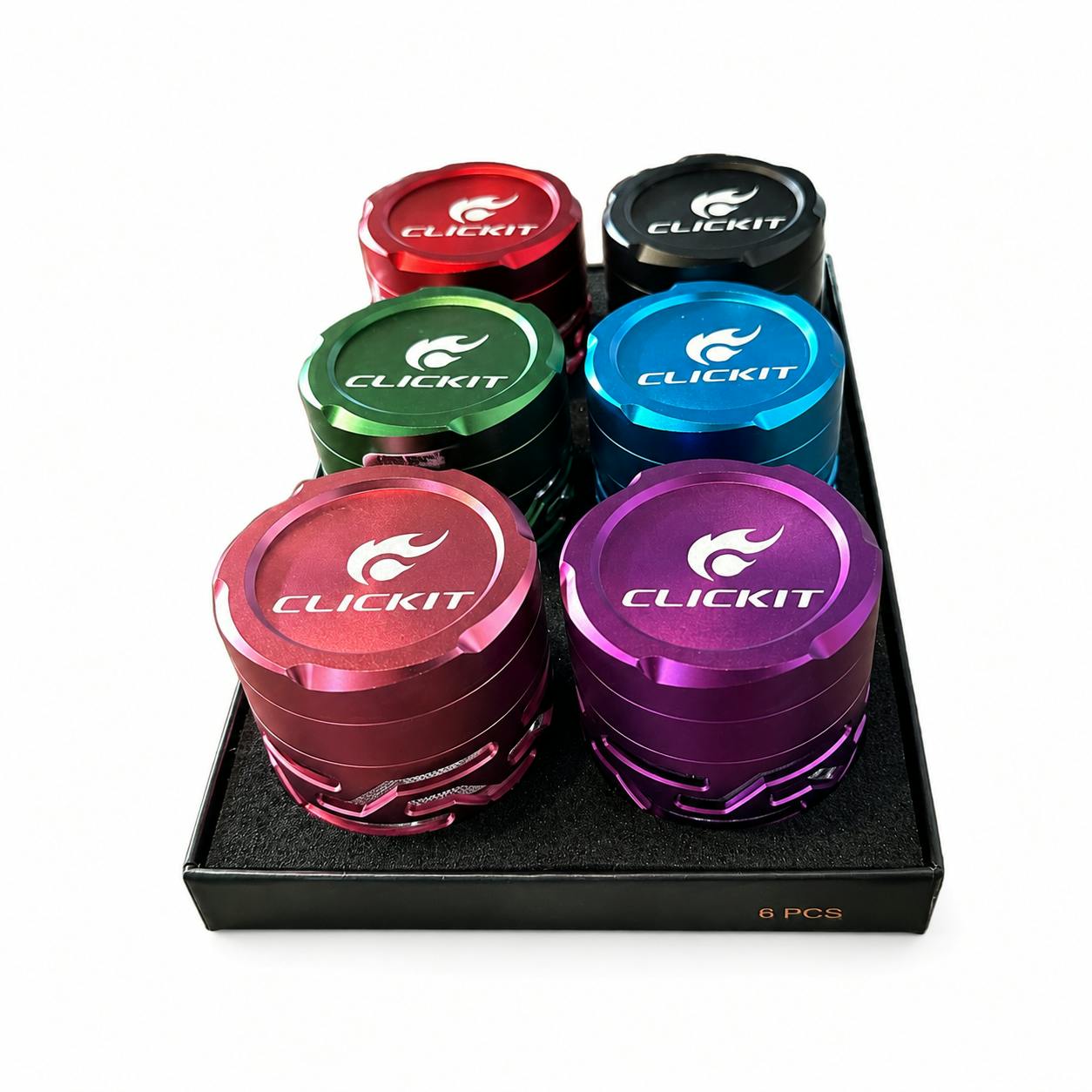 4 PIECE GRINDER W/ STORAGE