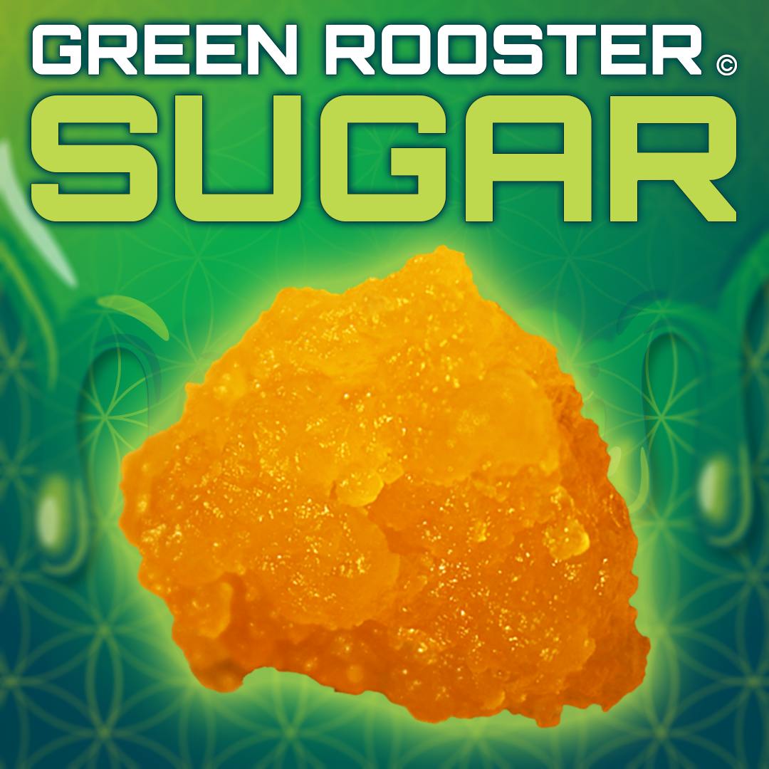 Green Rooster Blue Raspberry Gelato Sugar Wax (1g) (MED)