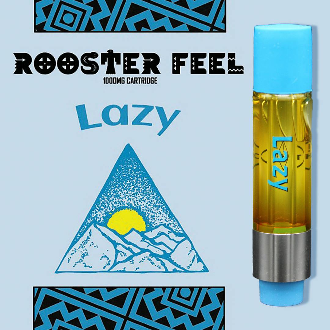 Green Rooster Feel Lazy Cartridge (1000mg)