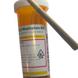 HOLY SH*T! MEDITATION KIT 7 PEACEMAKER SIZED PRE-ROLLS INDICA/HYBRID