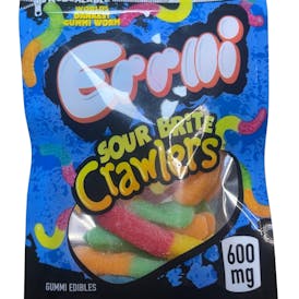 ERRLLI SOUR BRITE CRAWLERS 600MG INGICA