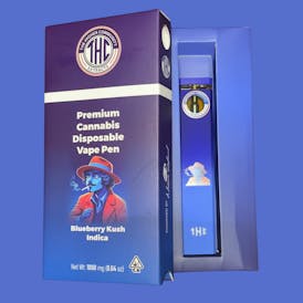 NEW!! PREMIUM CANNABIS VAPE PEN!! BLUEBERRY KUSH 1G INDICA