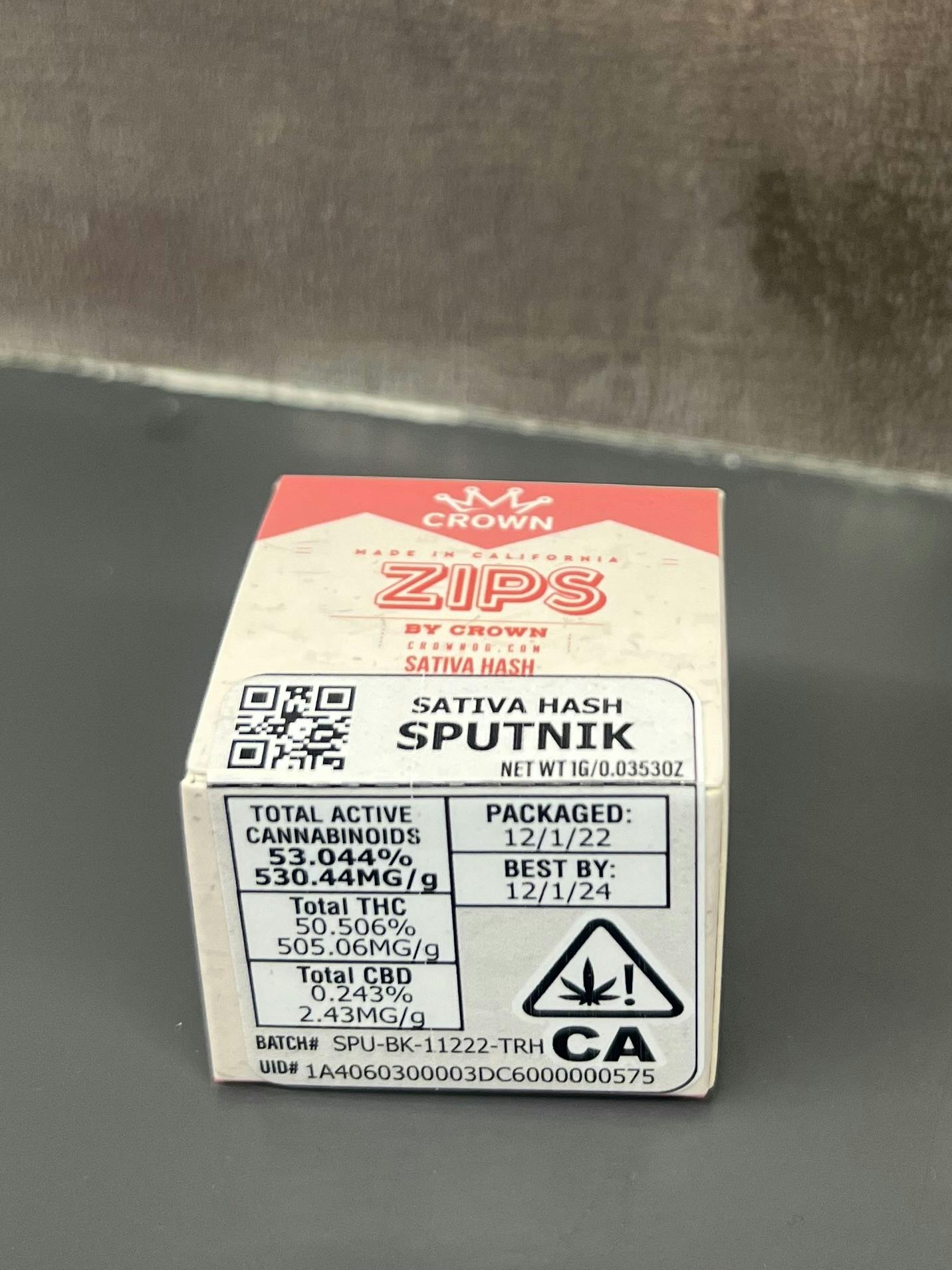 Crown Genetics — Zips Sputnik