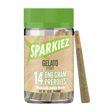 14 Gram Pre-Roll Pack - Gelato by Sparkiez