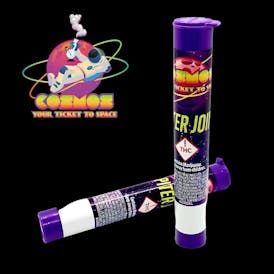 Cosmos Big Bang Blueberry Distillate-Infused Caviar/Moonrock Cone, 1g