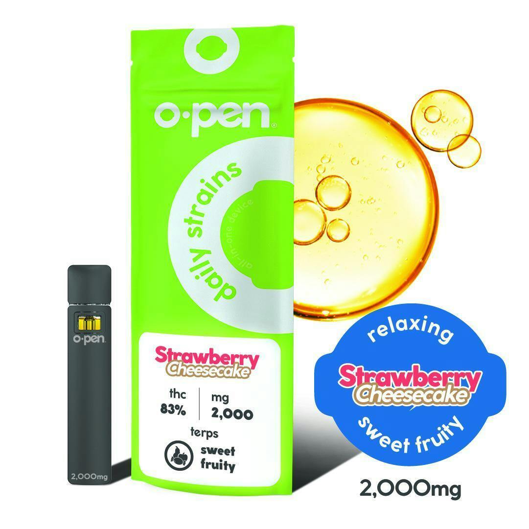 Medical Strawberry Cheesecake Distillate All-In-One, 2000mg