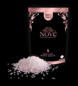 Nove Rose 1:1 THC:CBD Bath Salts 100mg