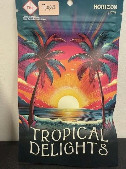 Hawaiian Punch CO2 Distillate Tropical Delight Terps Cartridge, 1000mg