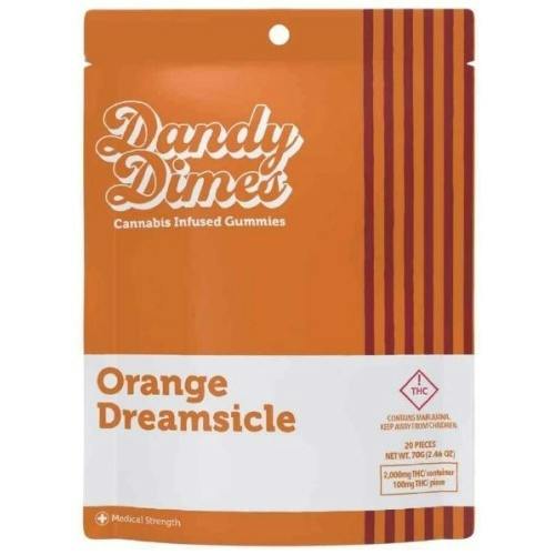 Orange Dreamsicle Gummies | Gummies | 20pk | 100mg/ea