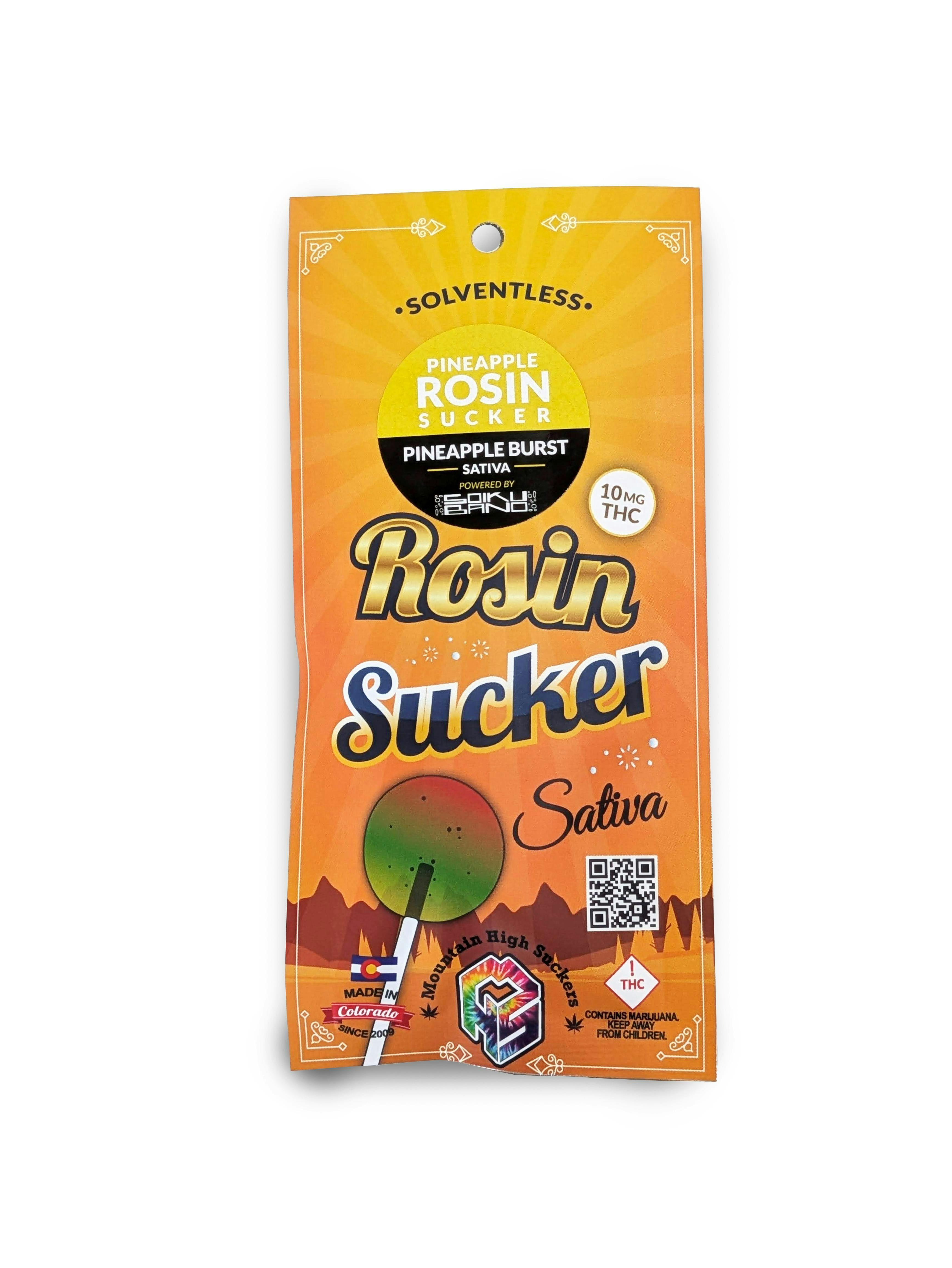 Pineapple Sativa ROSIN Sucker - Recreational 10mg