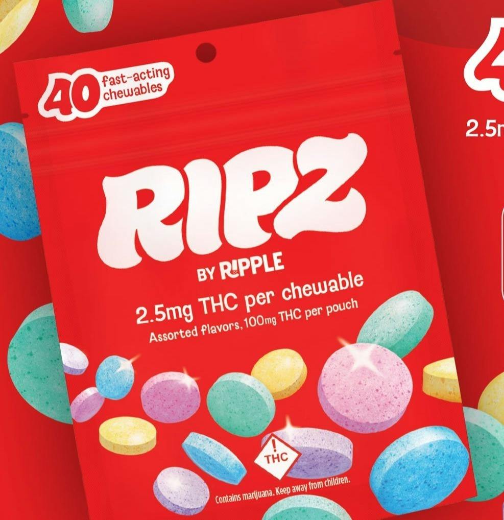 Ripz Fast-Acting Sweet Tarts, 100mg