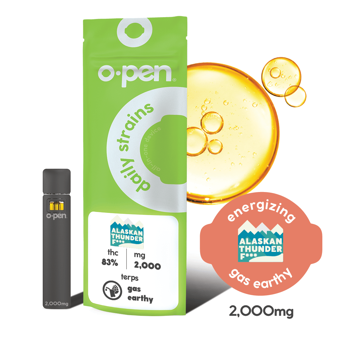 O.pen | Energizing Alaskan Thunder F### | Daily Strains AIO | 2g