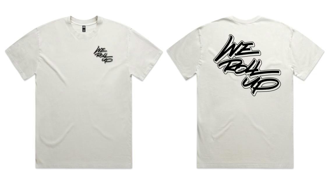 We Roll Up Off-White T-Shirt (M)