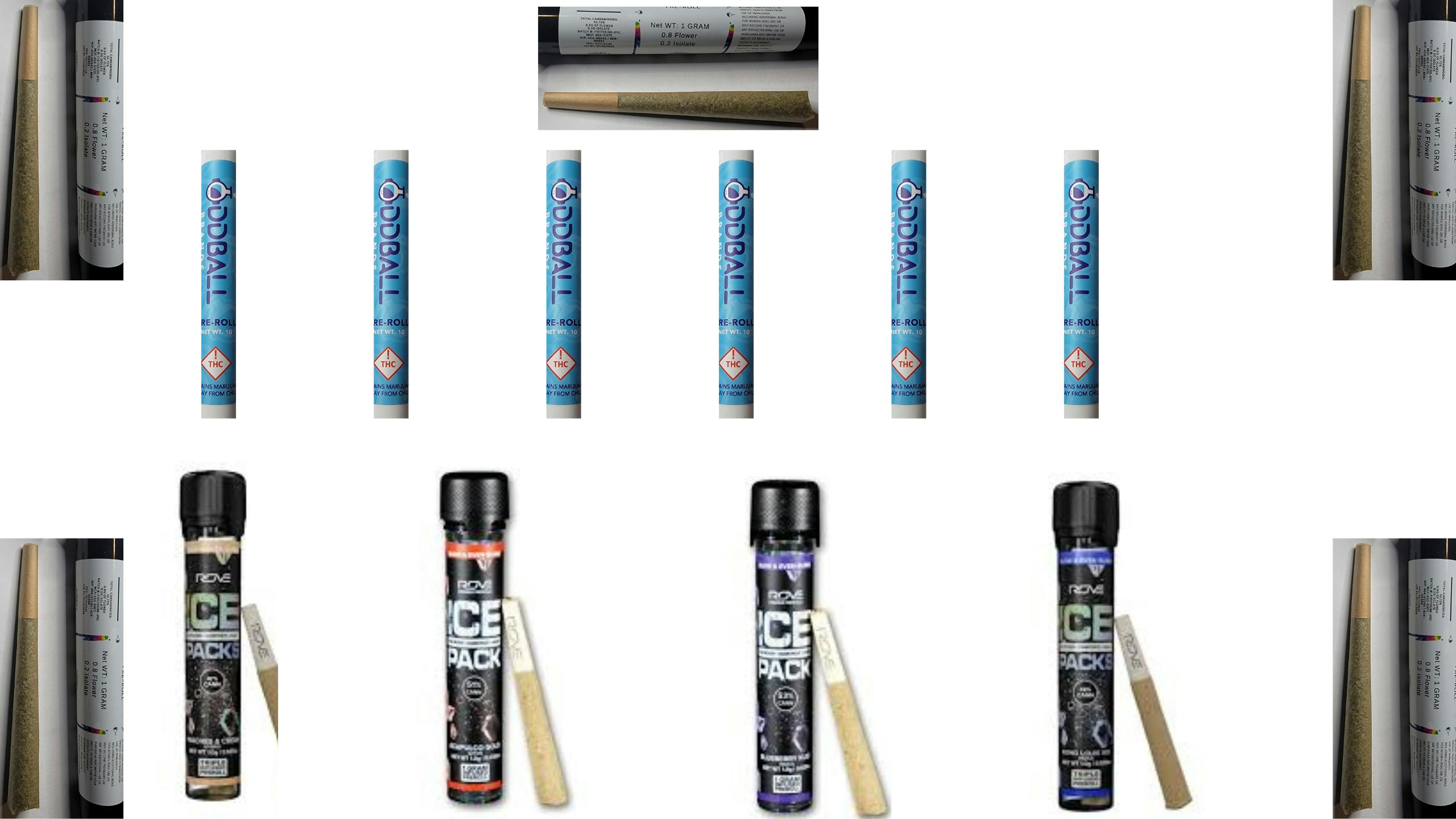 Pre-Rolls! $6! 1g Infused Rolls! $22 Premium Infused Rove Rolls!